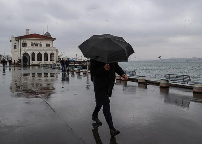 AKOM’dan İstanbul’a uyarı, şiddetli fırtına ve sağanak bekleniyor